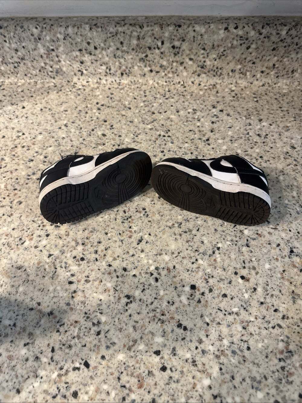 Nike Baby Toddler Black/White Dunk Low Sneaker Shoes, CW1589-100 (TD) Size 5C - Picture 6 of 7
